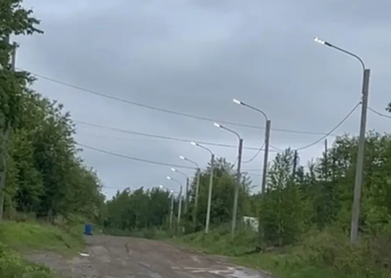 В селе Софийск Хабаровского края появилось уличное освещение