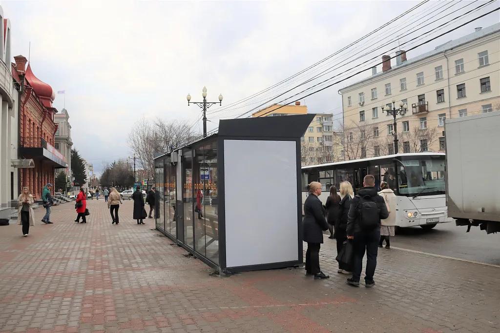 В Хабаровске до конца года смонтируют 66 современных остановок транспорта
