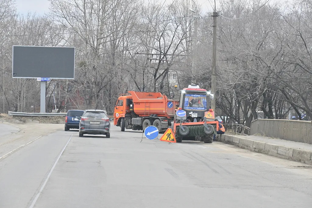 Развязку на улице Юности в Хабаровске будут поэтапно перекрывать