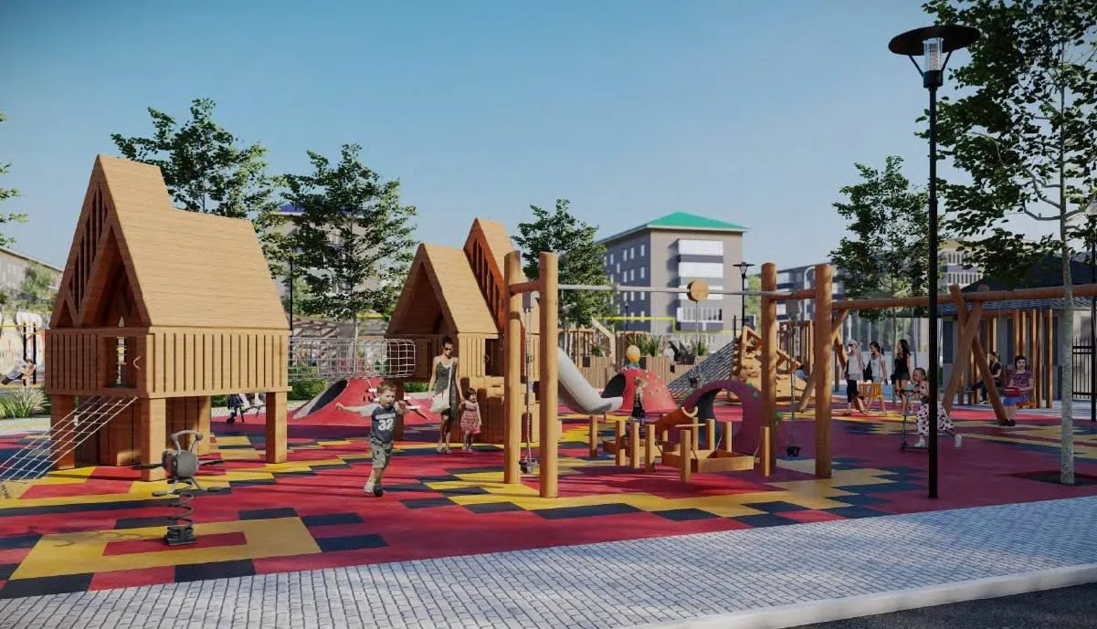 В Солнечном благодаря нацпроекту построят новый спортивный парк