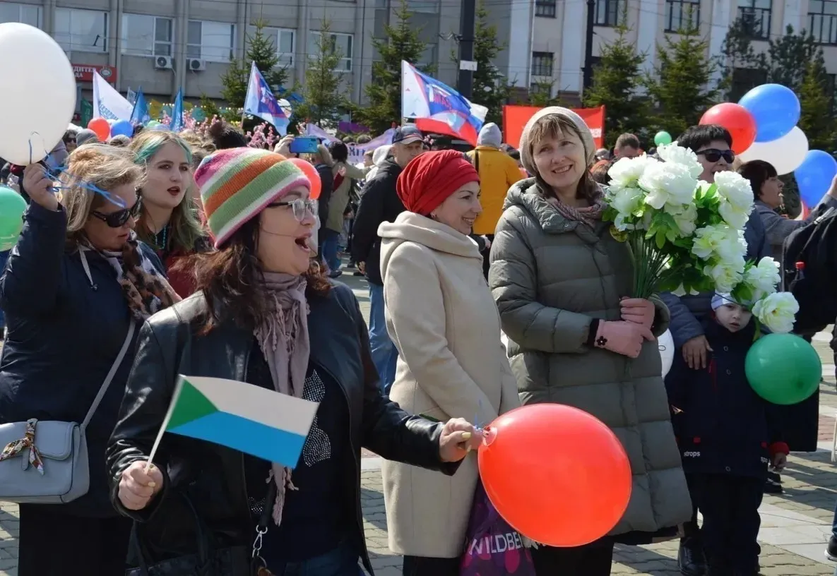 Первомай в Хабаровске отметят большим митинг-концертом