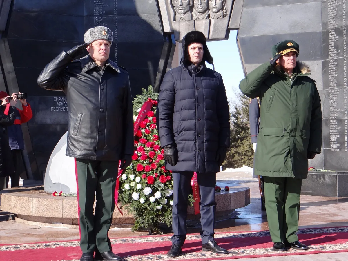 Память воинов-интернационалистов почтили в Хабаровске