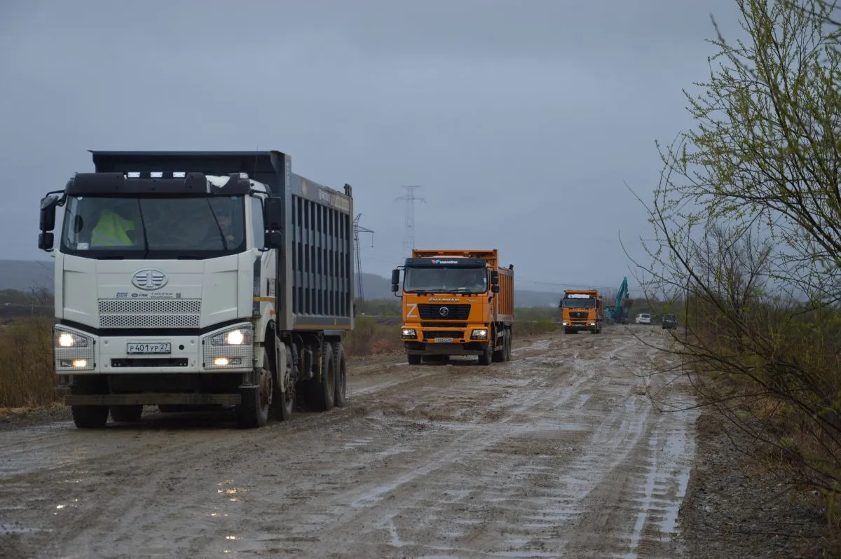 К новому погранпереходу на Большом Уссурийском у Хабаровска начали строить дорогу