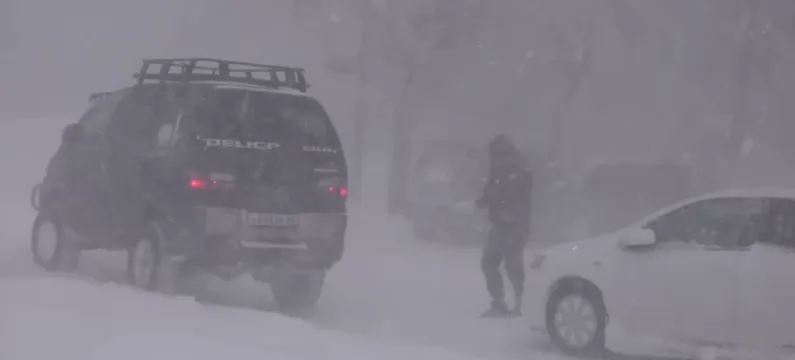 Авиасообщение с Южно-Сахалинском закрыто из-за снежной бури