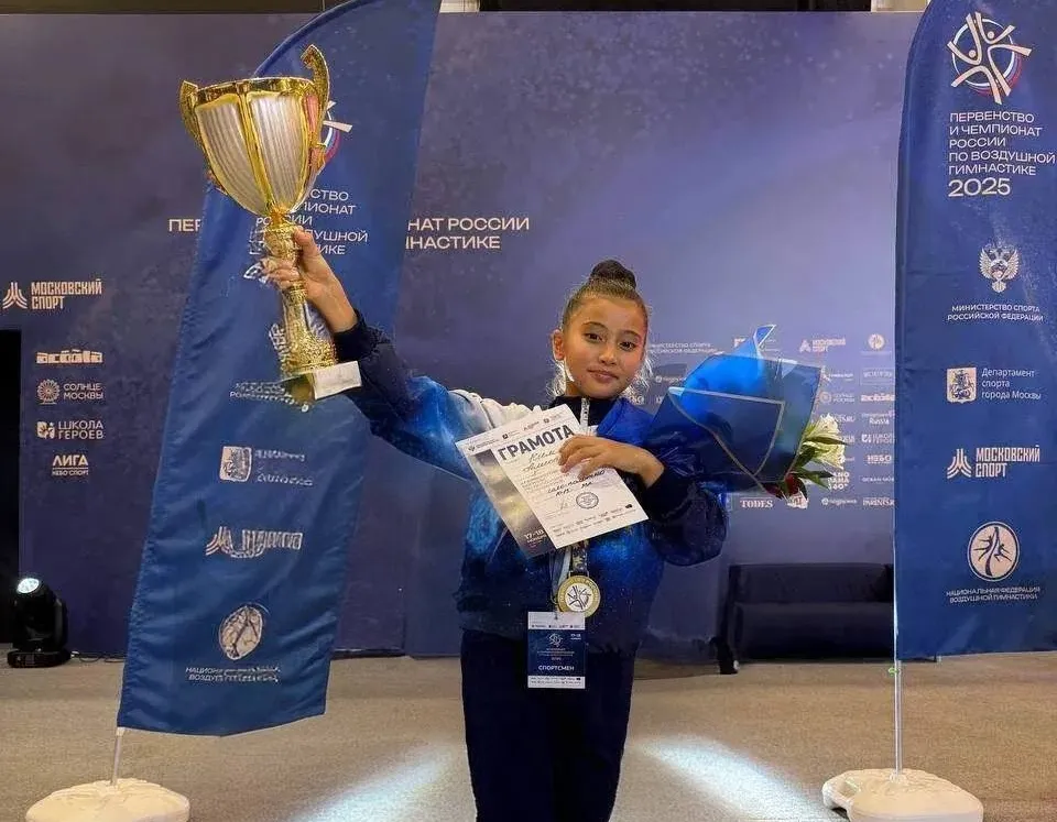 Юная хабаровчанка выиграла Первенство России по воздушной гимнастике