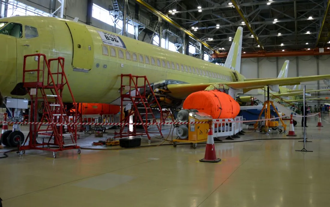 Ростех передал авиазаводу «Яковлев» первые двигатели ПД-8 для «Суперджет-100»