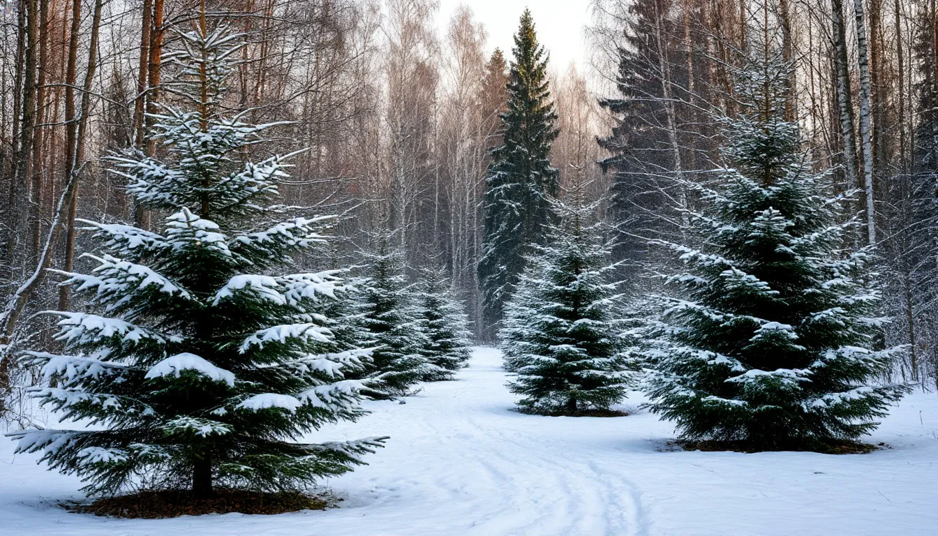 Откуда родом ели на ёлочных базарах Хабаровска, рассказали в краевом минлесхозе
