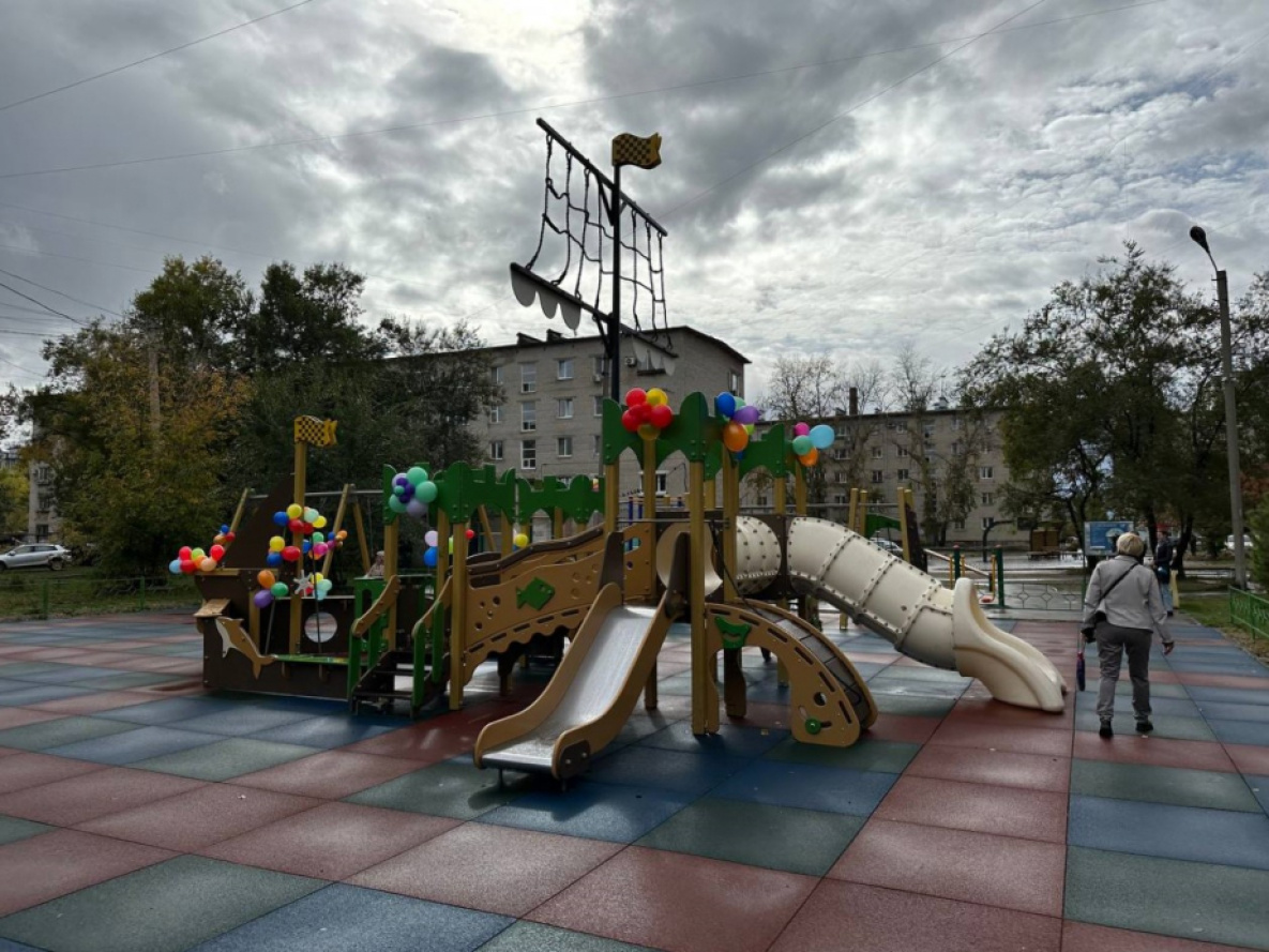 Благодаря федеральной программе в Хабаровске появился новый мини-парк