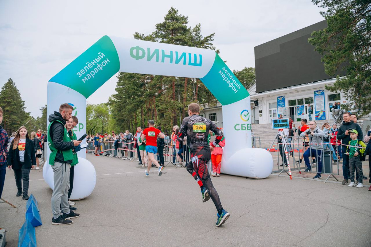 В Хабаровске прошел юбилейный Зелёный марафон