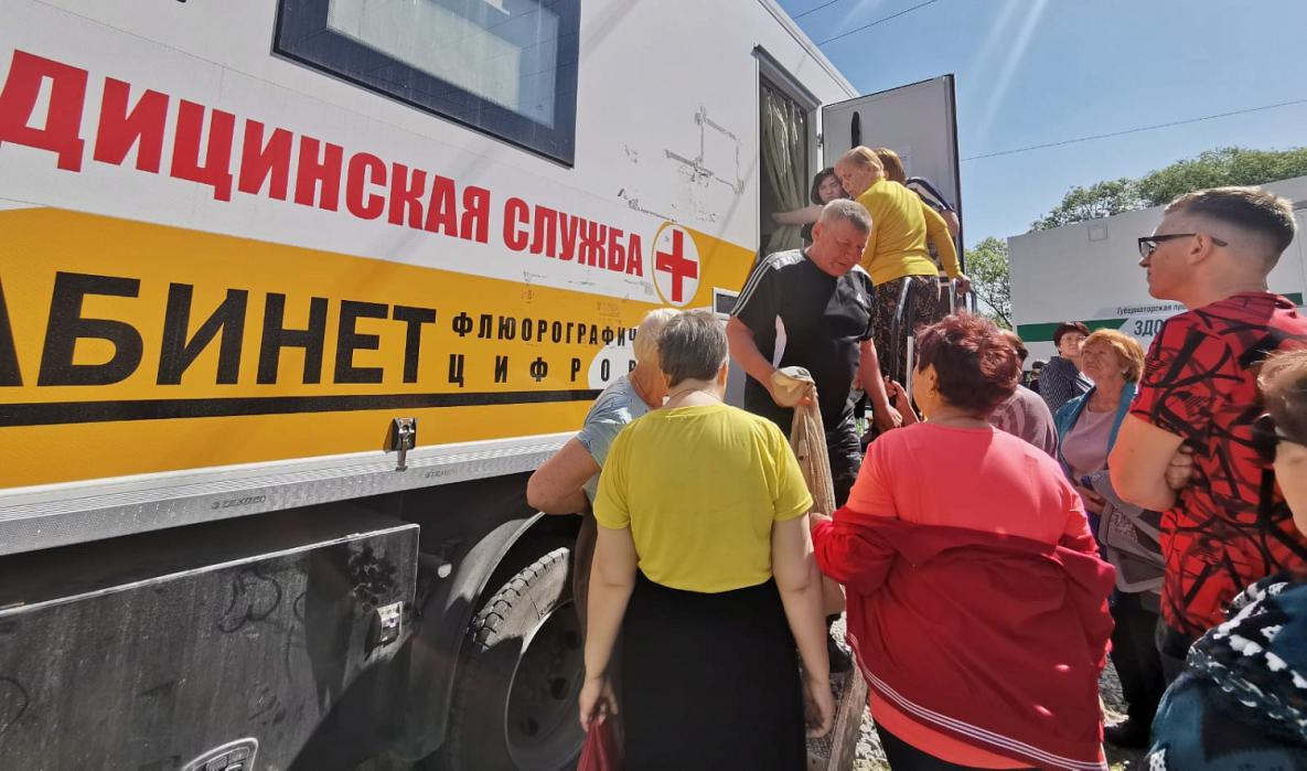 Автопоезд «Здоровье» примет жителей пригорода Хабаровска