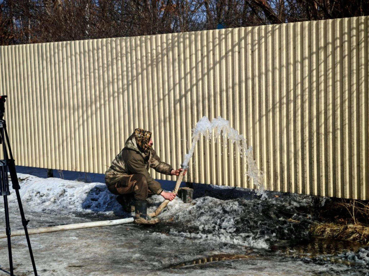 Две многоэтажки в Мирном в пригороде Хабаровска остаются без холодной воды