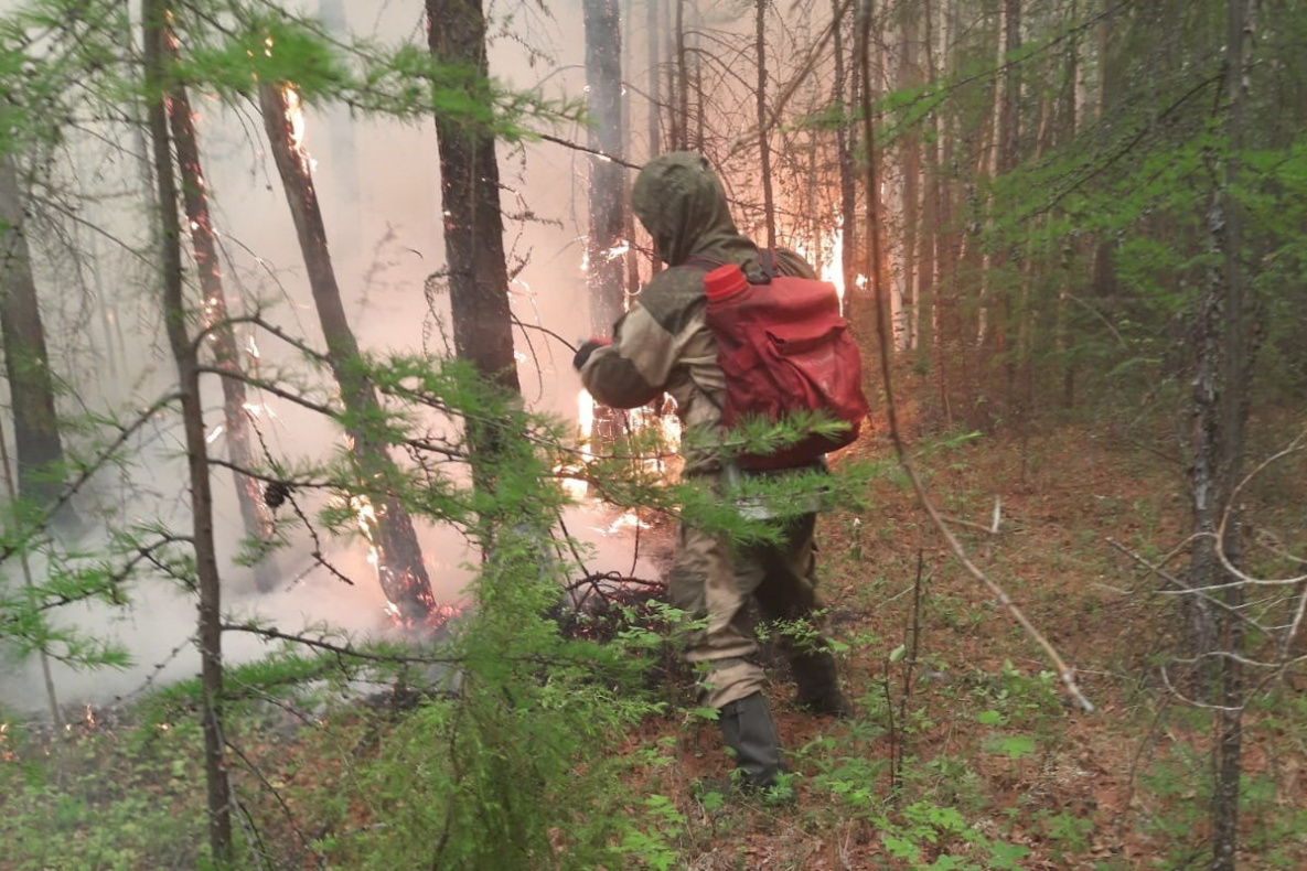 Пожары угрожают району на севере Хабаровского края