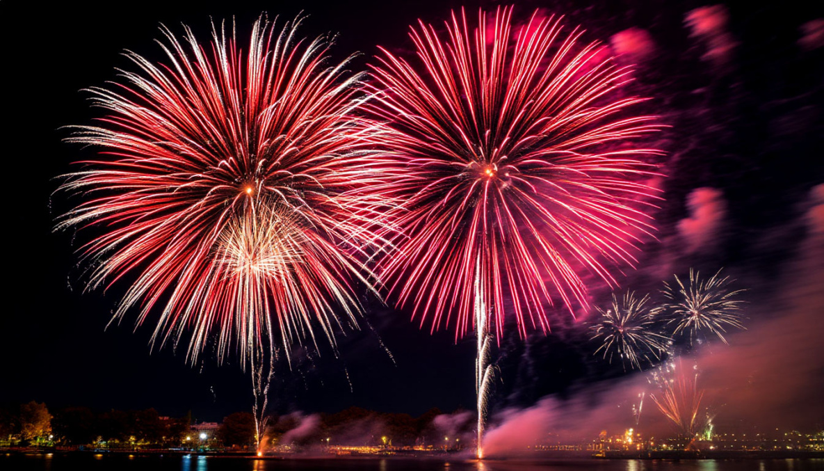 В Хабаровске определили места для запуска фейерверков
