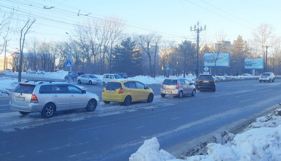 «Вечную» пробку обещают убрать с главной улицы Хабаровска