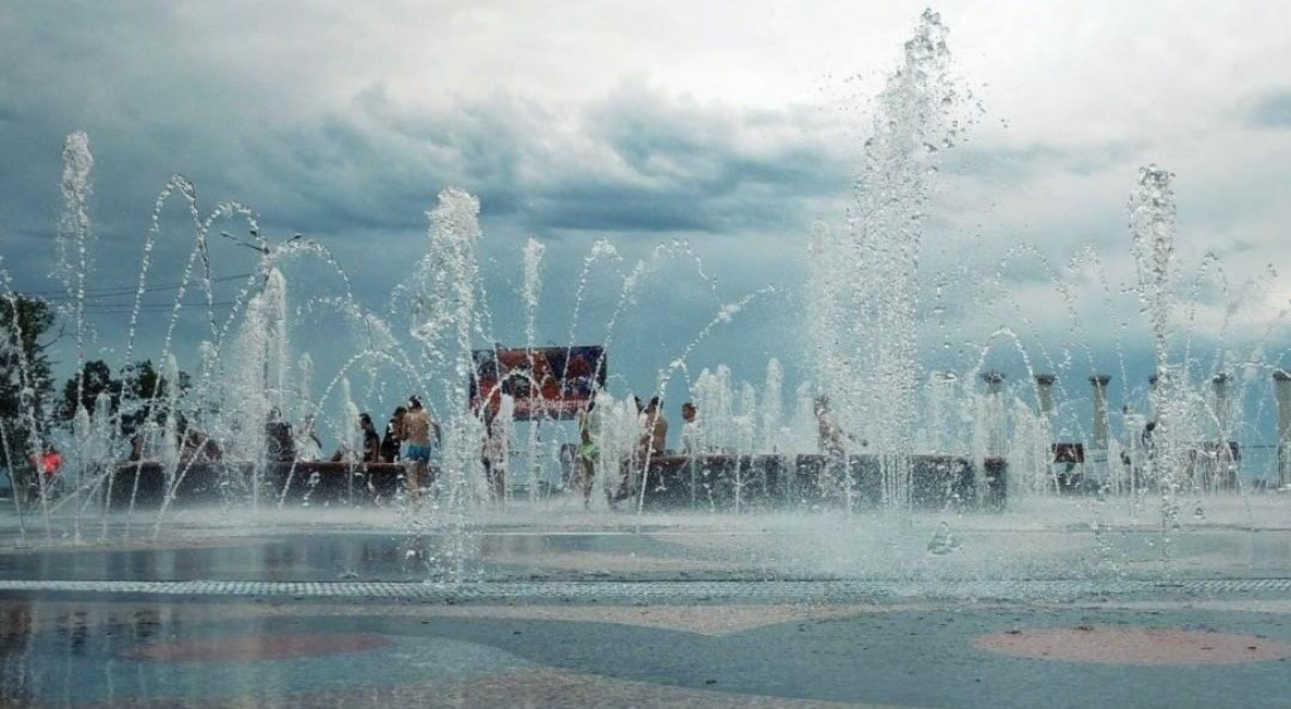 Пешеходный фонтан Комсомольска-на-Амуре готовят к сдаче в сентябре