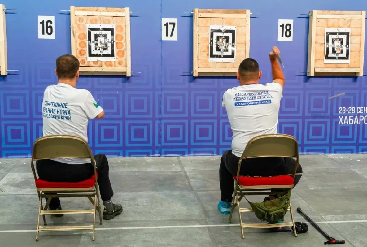 Итоги чемпионата России по метанию ножа подвели в Хабаровске