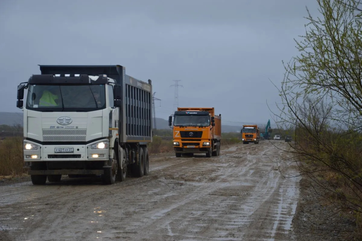К новому погранпереходу на Большом Уссурийском у Хабаровска начали строить дорогу