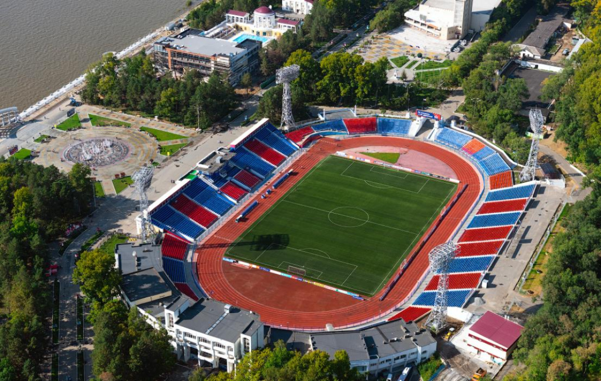 Подрядчик переделает Восточную трибуну стадиона имени Ленина в Хабаровске