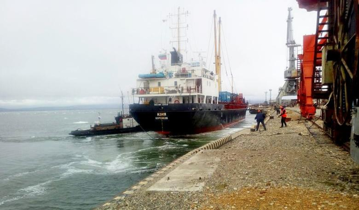 Самый северный порт Хабаровского края стал западнёй для судов