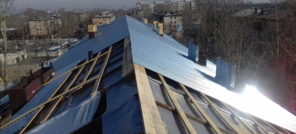 В Хабаровском крае разрешили ремонтировать крыши