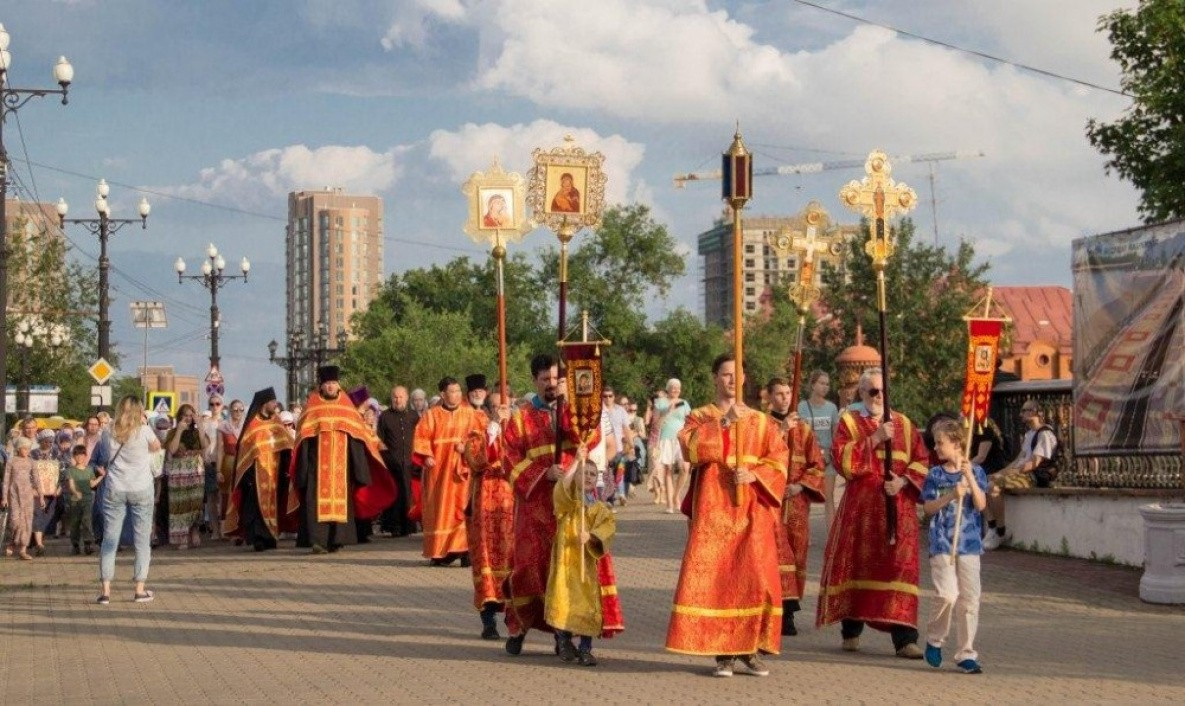 Крестный ход изменит маршруты транспорта в Хабаровске | 10.06.2022 |  Хабаровск - БезФормата