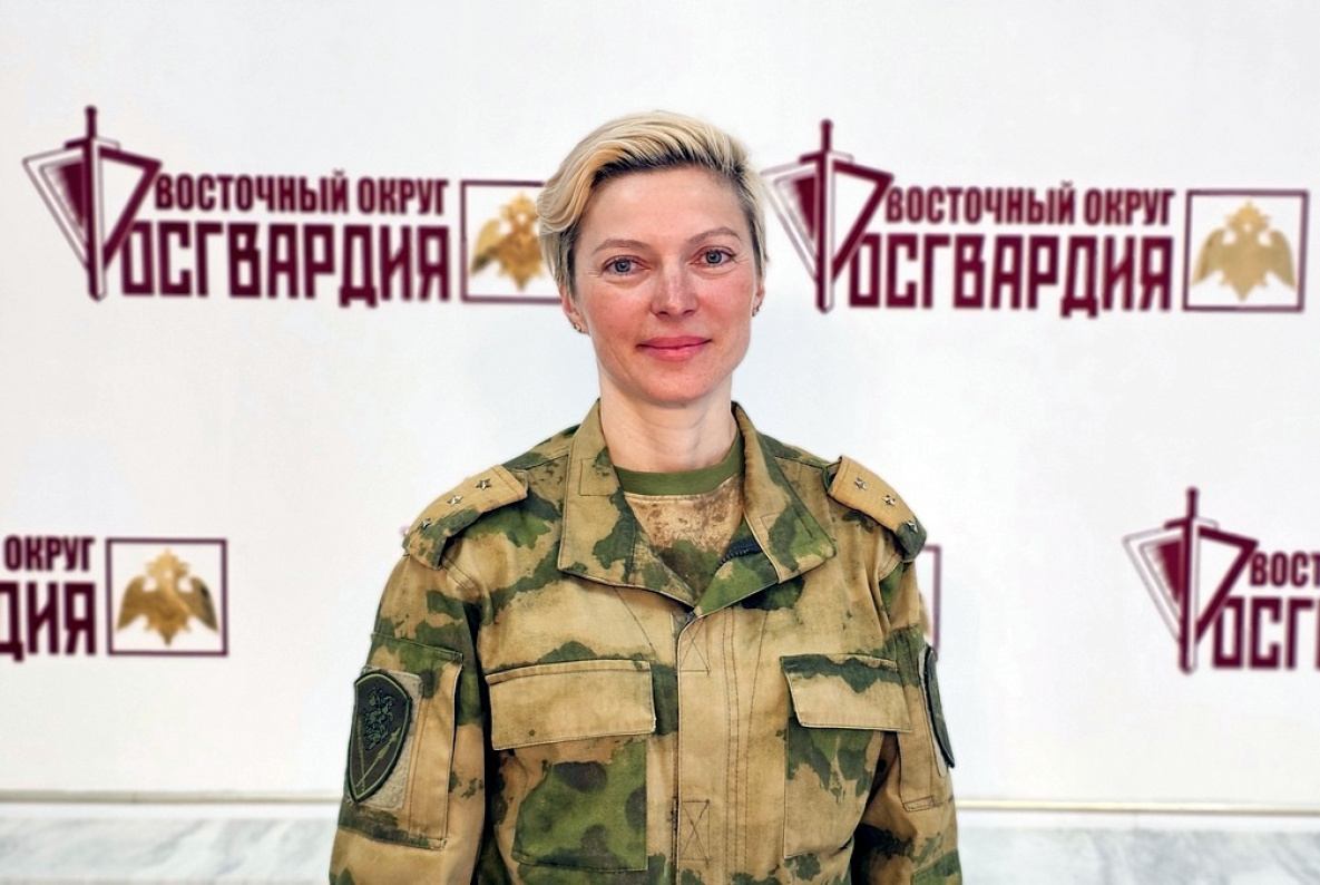 Прапорщик Росгвардии из Хабаровска завоевала «серебро» в «беге в облаках»