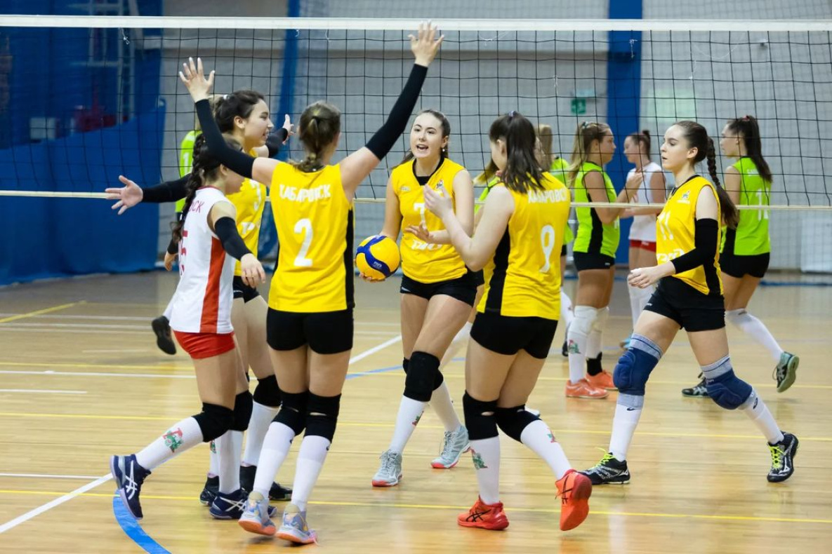 Хабаровская сборная по волейболу вошла в ТОП-6 команд России