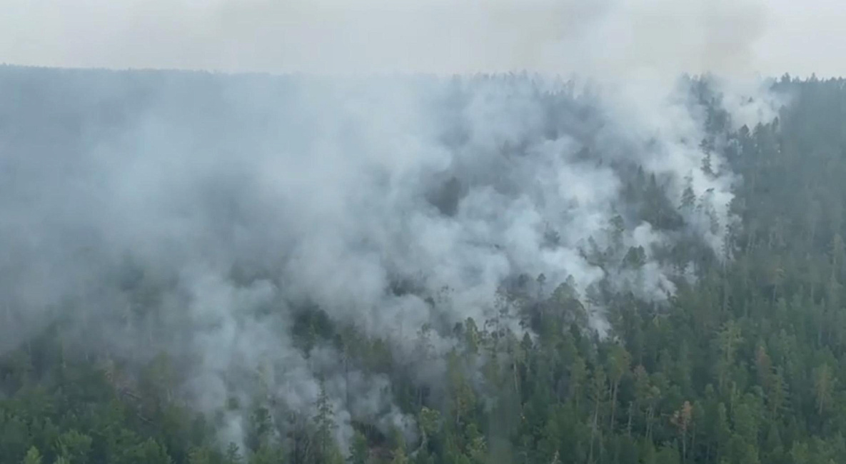 В Хабаровском крае дожди идут на помощь лесным пожарным