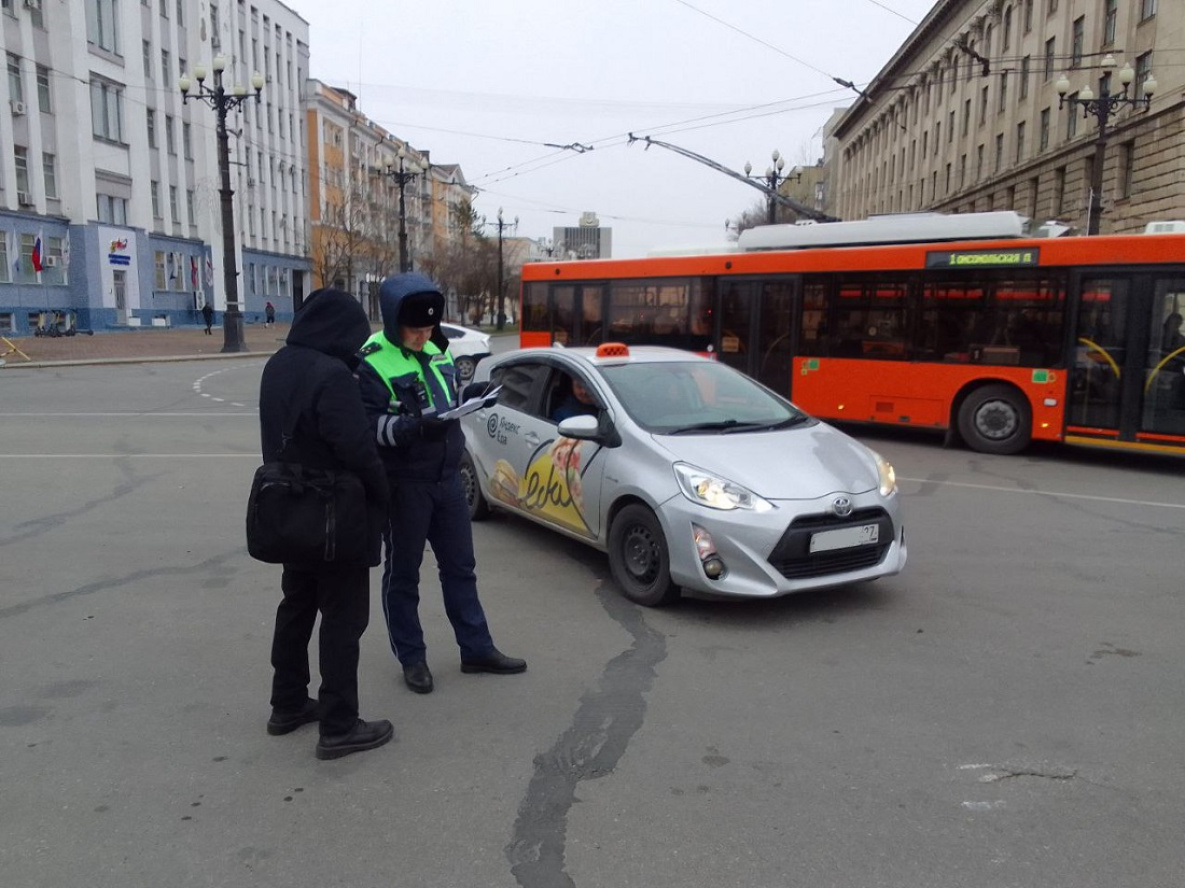 Рейды по выявлению нелегальных такси в Хабаровском крае станут регулярными