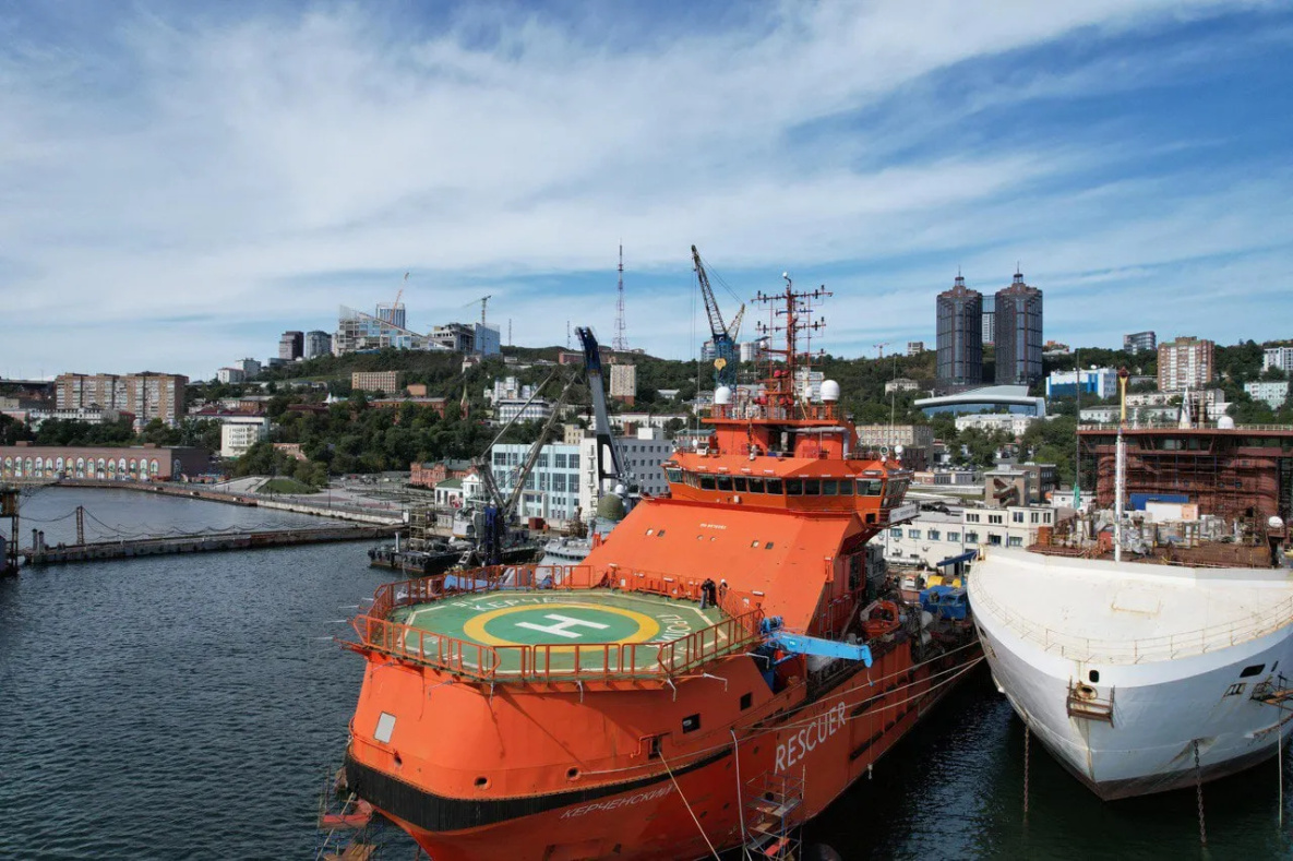 Корабелы АСЗ готовят к ходовым испытаниям судно-спасатель «Керченский пролив»