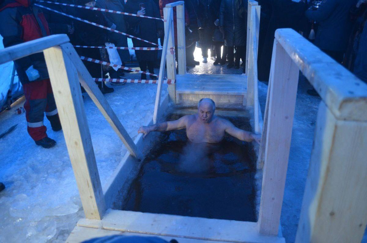 Комсомольск-на-Амуре готовится к традиционным Крещенским купаниям