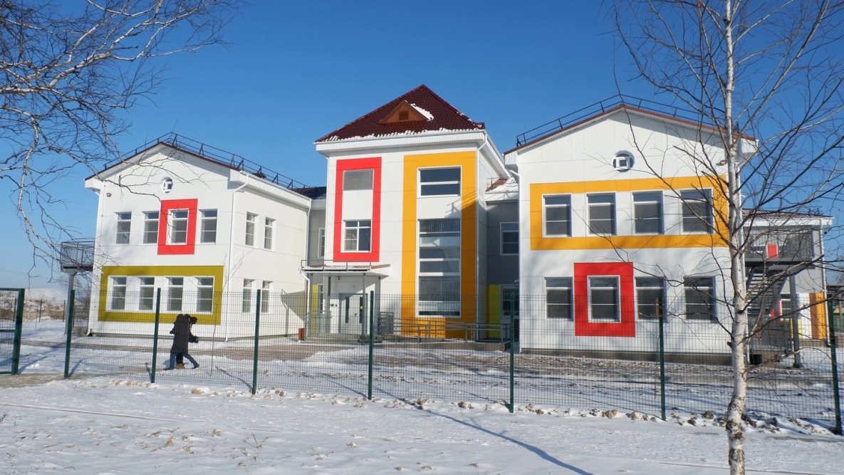 В Хабаровском районе завершено строительство детского сада на 110 мест