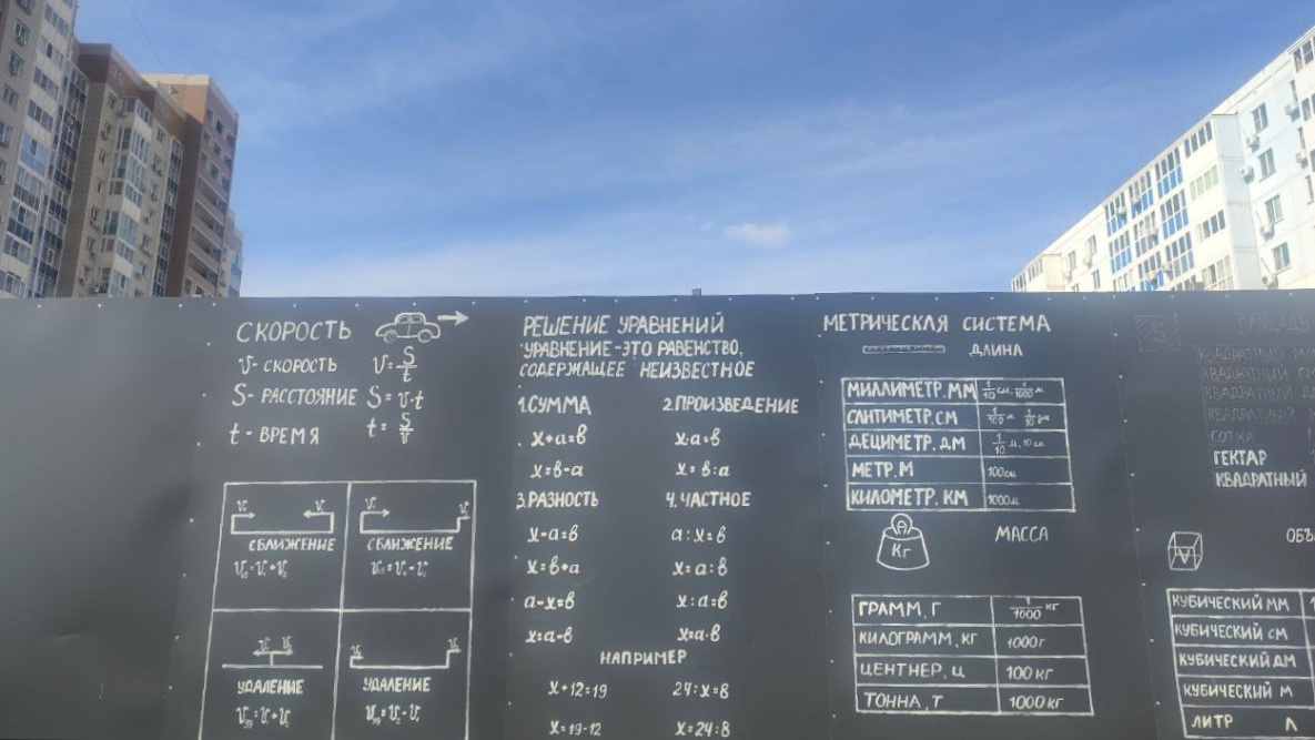Шпаргалку на заборе создают для школьников хабаровские репетиторы 