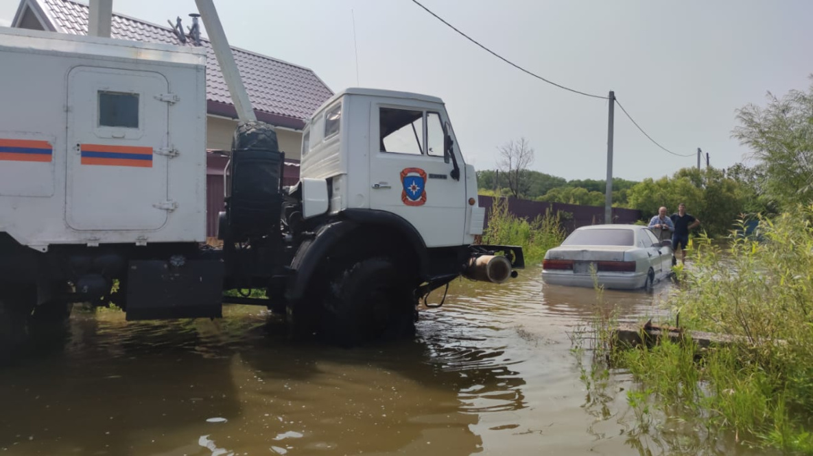 Паводок в Хабаровском крае становится опасным явлением