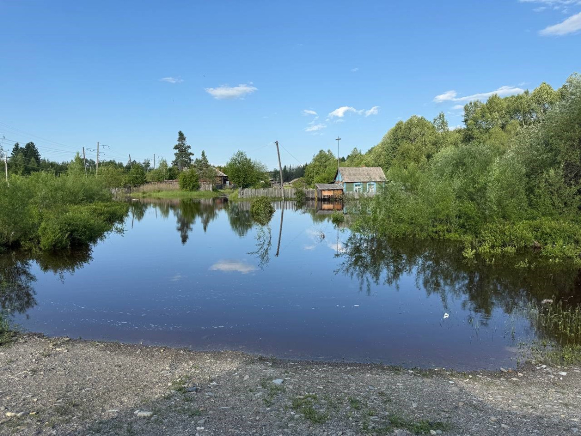 Вода постепенно уходит с затопленных территорий в Верхнебуреинском районе