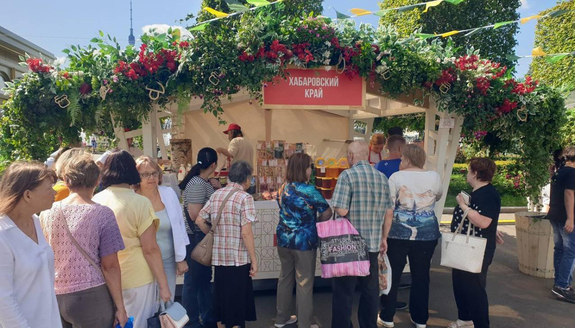 Хабаровские продукты вызвали ажиотаж в Москве на выставке «Вкусы России»