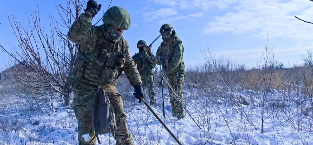 Сапёр «Штрих» из Хабаровска разминирует освобождённые от ВСУ территории