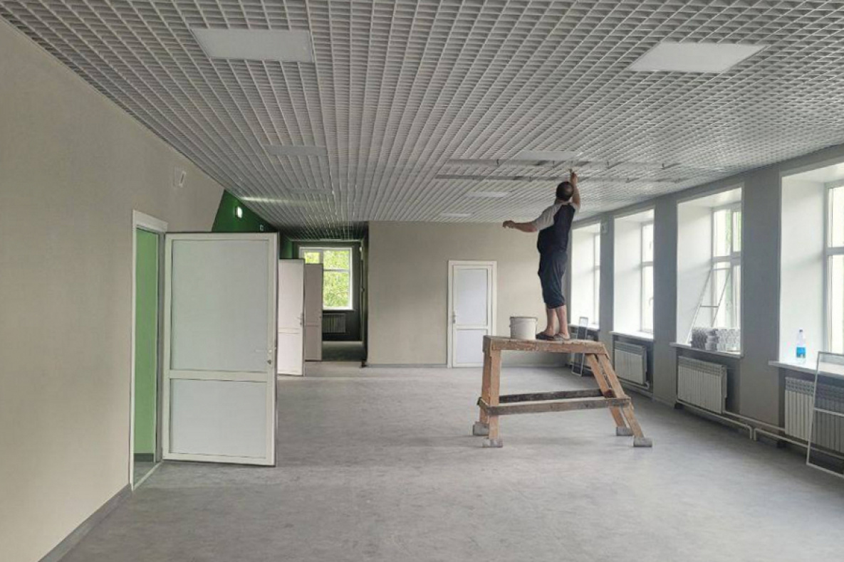 Детсад и школу ремонтируют в Вяземском районе Хабаровского края по нацпроектам