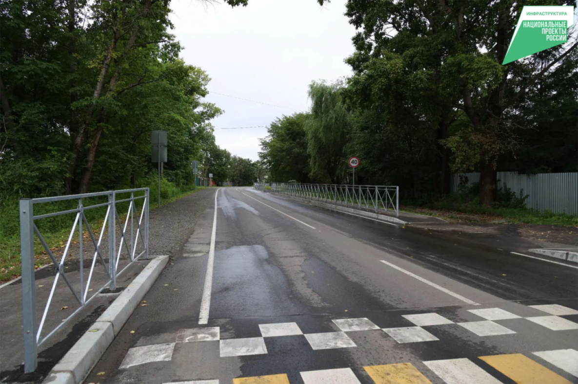 В селе Чёрная речка Хабаровского района отремонтировали Центральную улицу