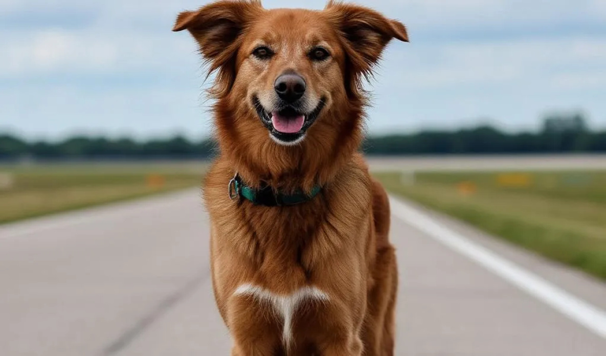 Собака на взлётной полосе  в Хабаровском крае помешала приземлиться самолёту