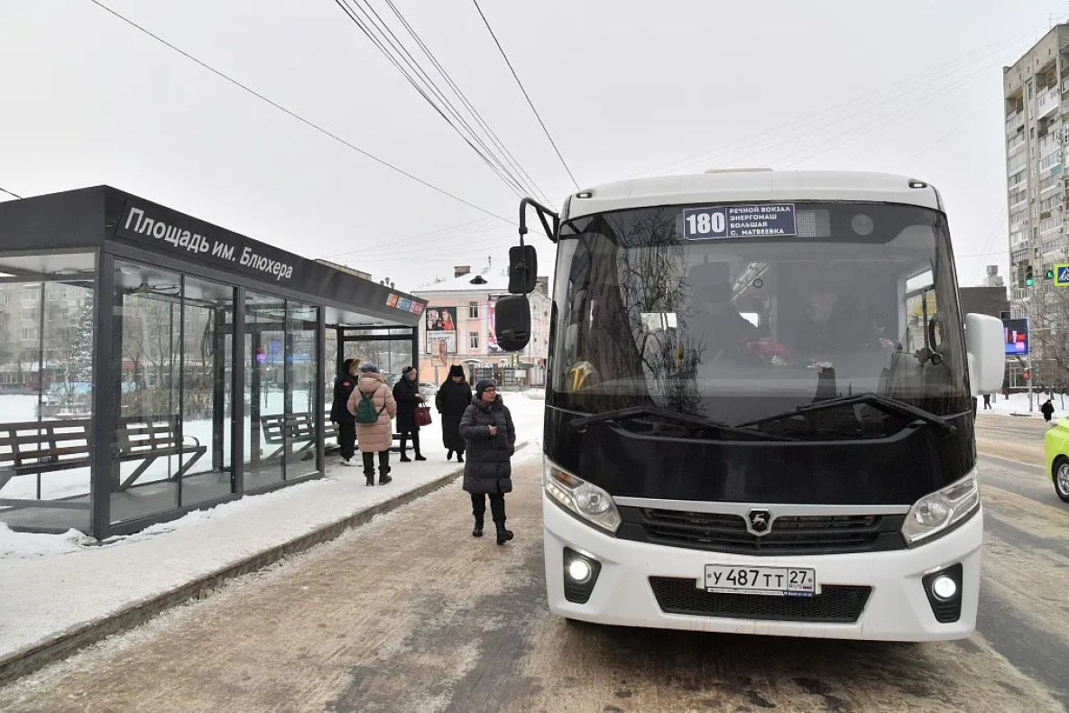 Четыре тёплые остановки оборудуют в Хабаровске до конца года