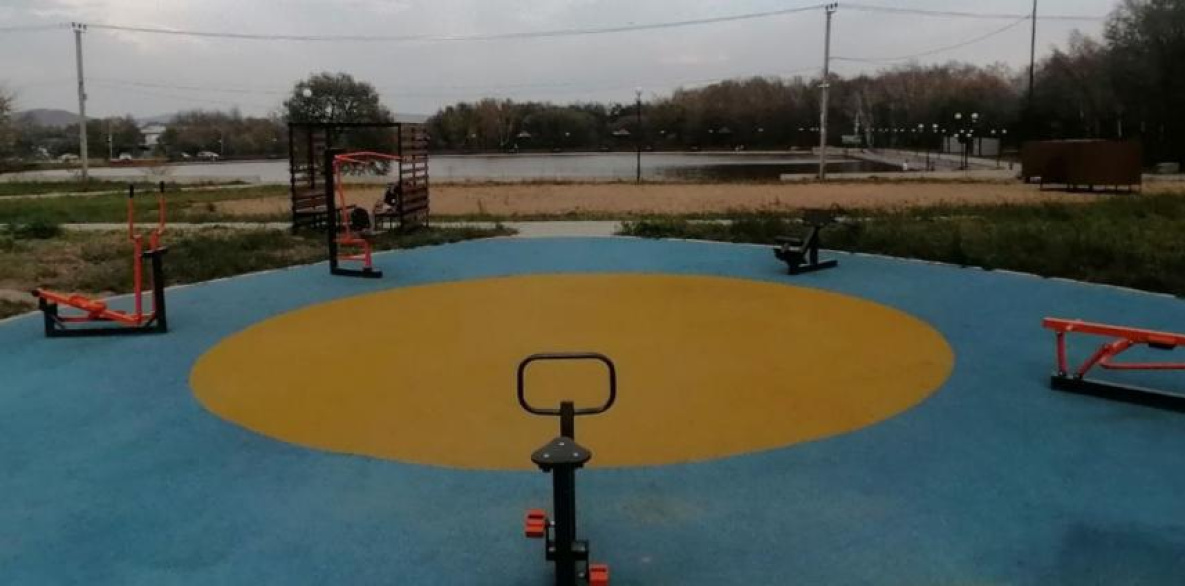 Парк спорта и отдыха открылся в Корфовском Хабаровского края