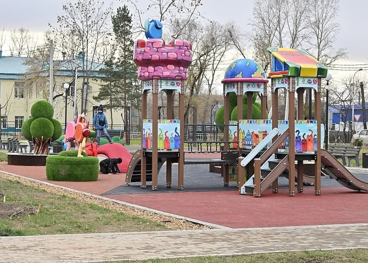 Два новых сквера появятся в Хабаровске благодаря нацпроекту