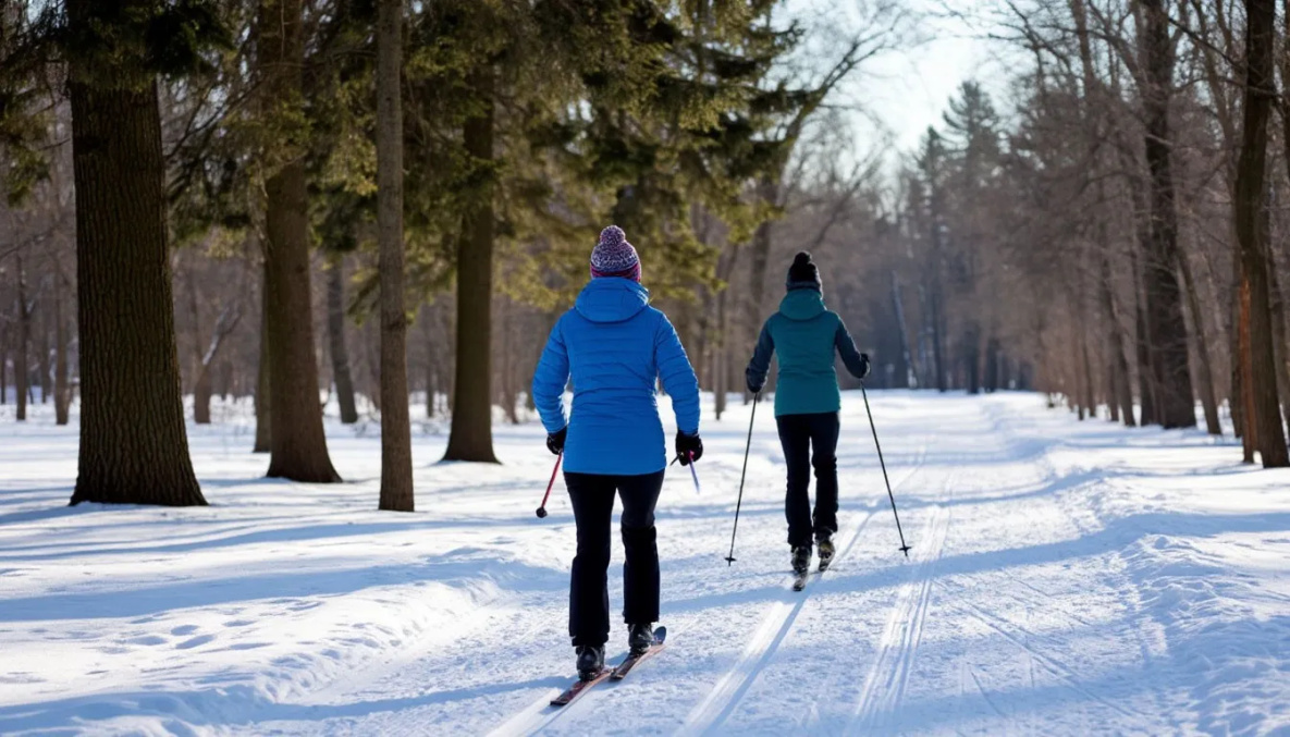 Покататься на лыжах хабаровчане смогут в парке «Северный»
