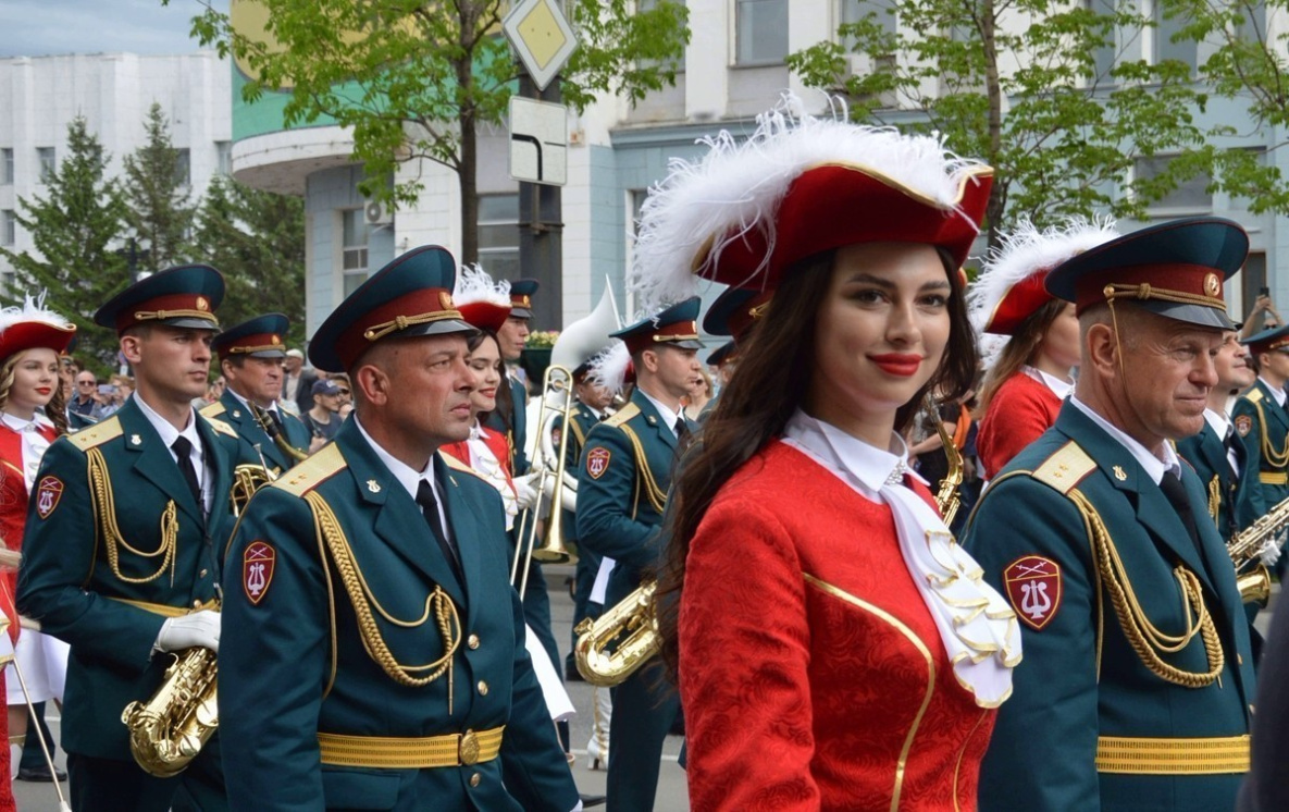 Репетиции фестиваля военных оркестров «Амурские волны» начались в Хабаровске
