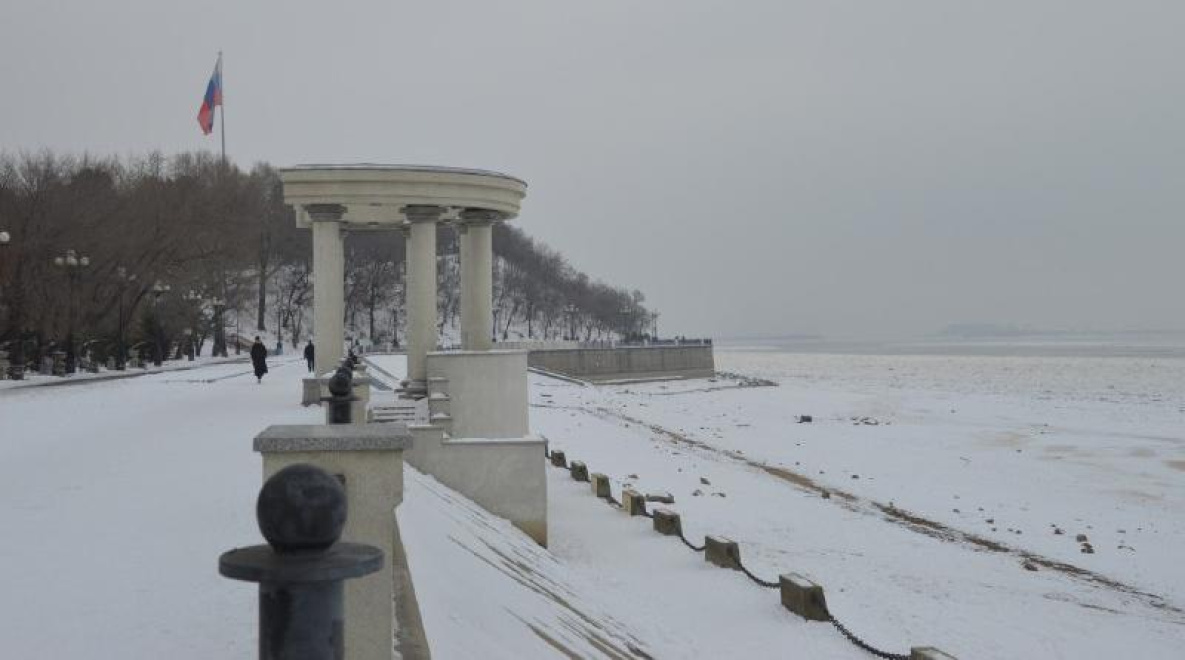 Морозная декабрьская погода установилась в Хабаровском крае