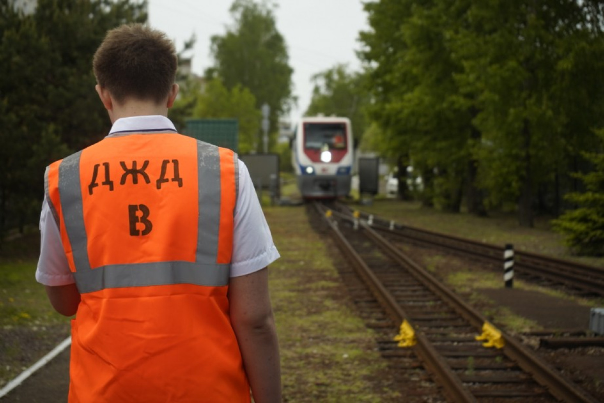 Детская железная дорога открыла новый сезон работы в Хабаровске