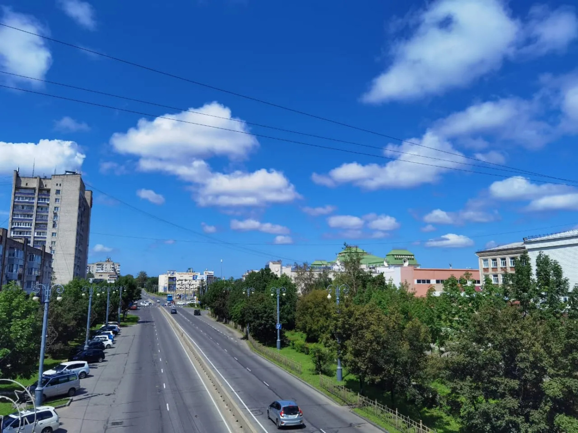 Лето в Хабаровском крае всё ещё продолжается