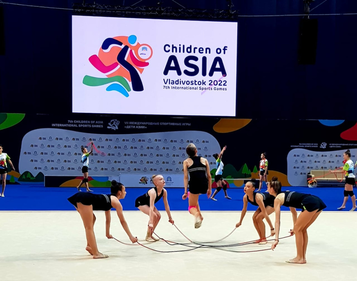 Хабаровские гимнастки пробились в финалы на играх «Дети Азии»