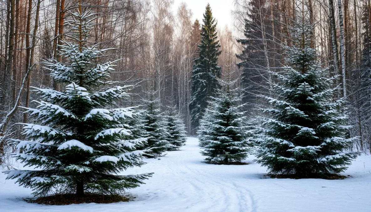 Откуда родом ели на ёлочных базарах Хабаровска, рассказали в краевом минлесхозе